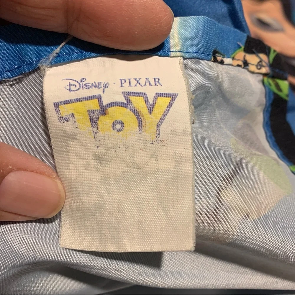 Disney’s Pixar Toy Story Bed Flat Sheet & Pillow Case-Woody Buzz Lightyear 79x95